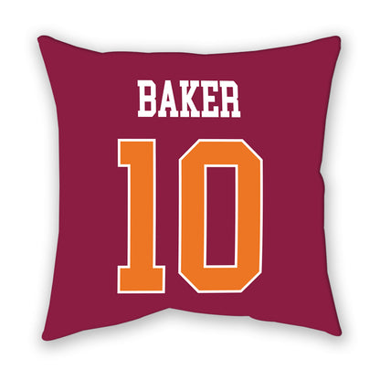 Virginia Tech - NCAA Women's Basketball : Carys Baker - Pillow-1