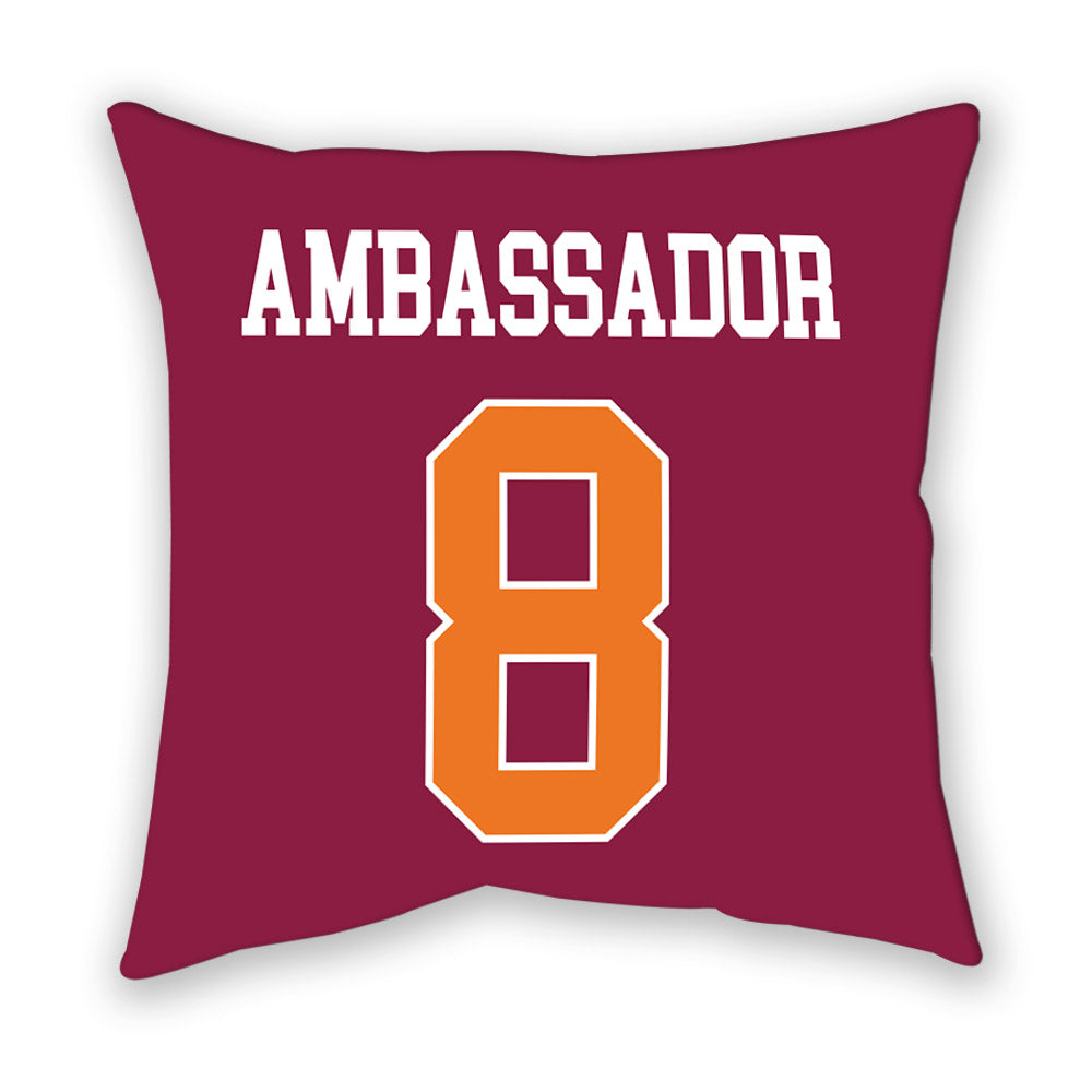 Virginia Tech - NCAA Men's Soccer : Test Ambassador - Pillow-1