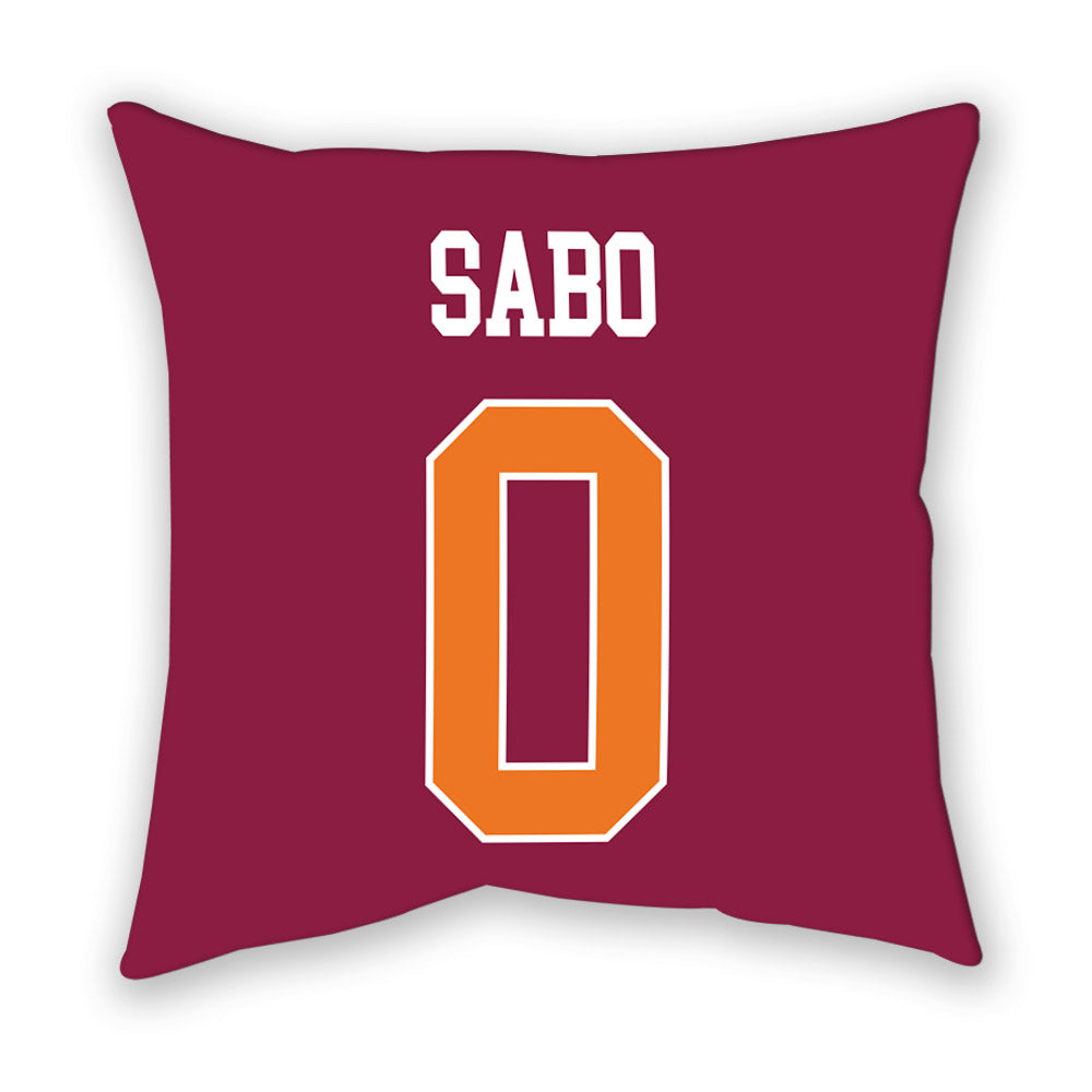 Virginia Tech - NCAA Women's Soccer : Savannah Sabo - Pillow-1