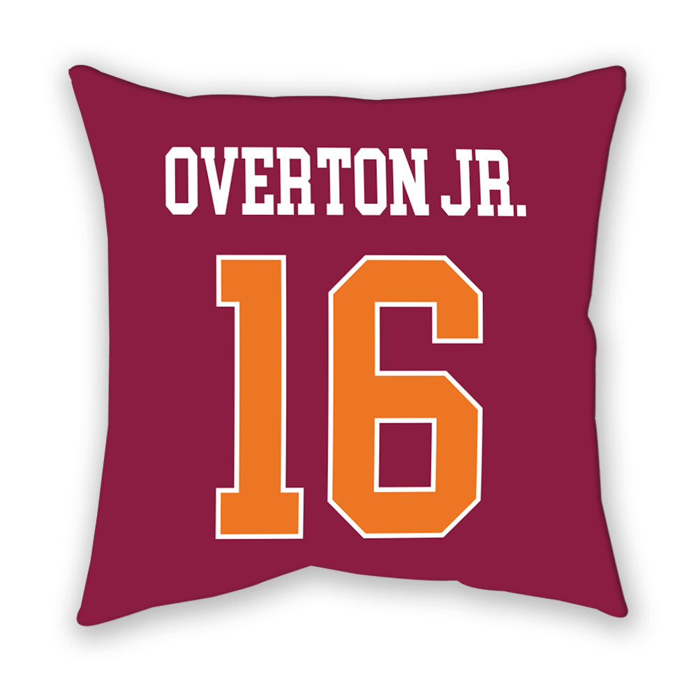 Virginia Tech - NCAA Football : Jeffrey Overton Jr. - Pillow-1