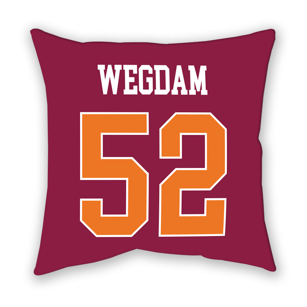 Virginia Tech - NCAA Football : Buddy Wegdam - Pillow-1