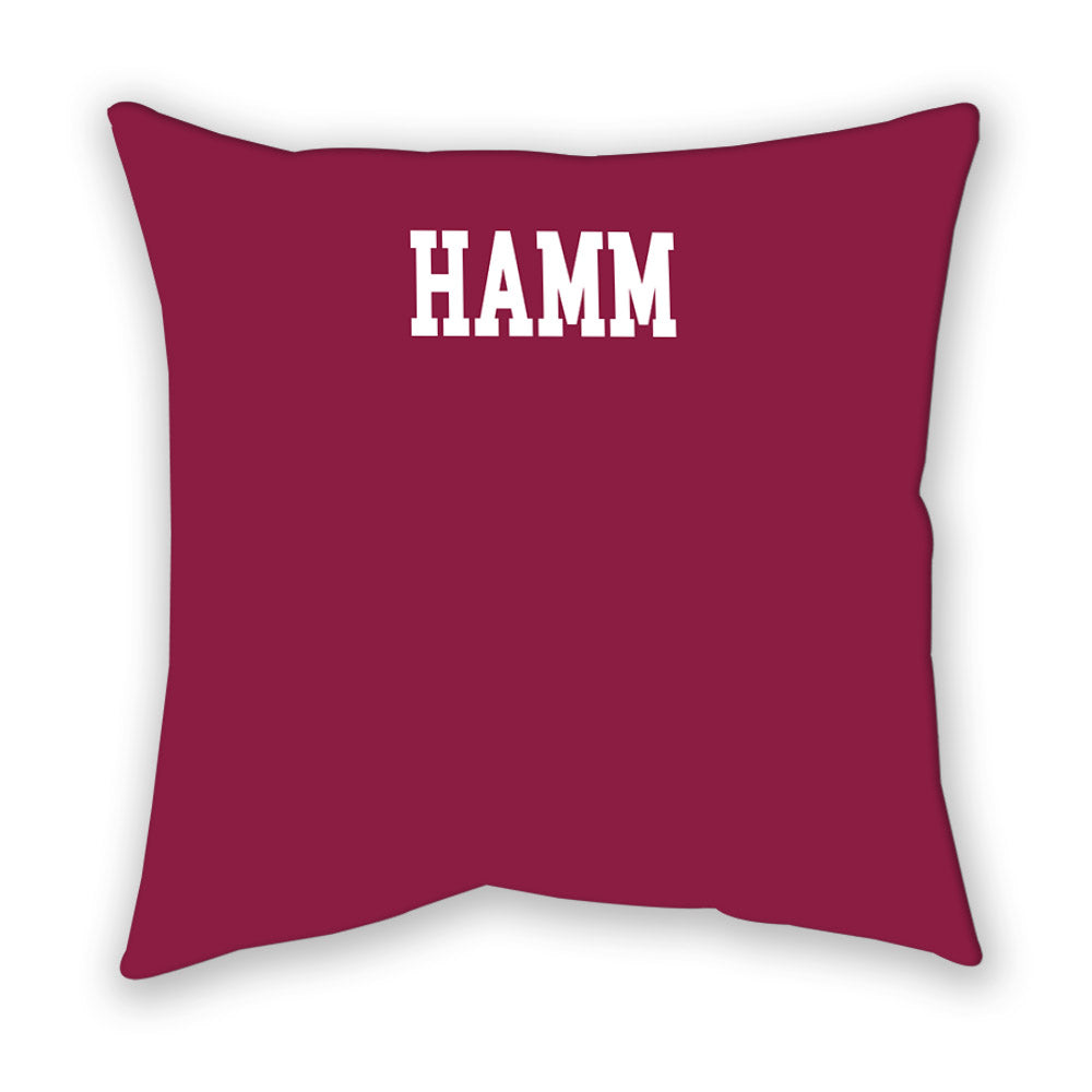 Virginia Tech - NCAA Men's Track & Field : Maddox Hamm - Pillow-1