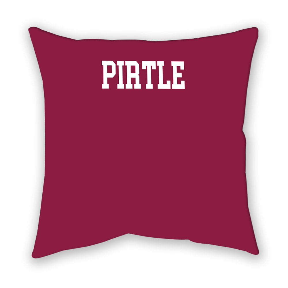 Virginia Tech - NCAA Men's Track & Field : Stuart Pirtle - Pillow-1