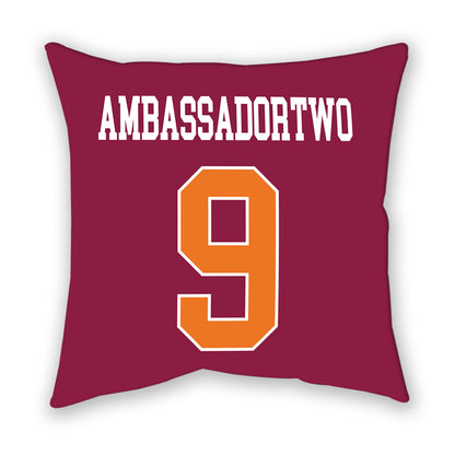 Virginia Tech - NCAA Men's Soccer : Test AmbassadorTwo - Pillow-1