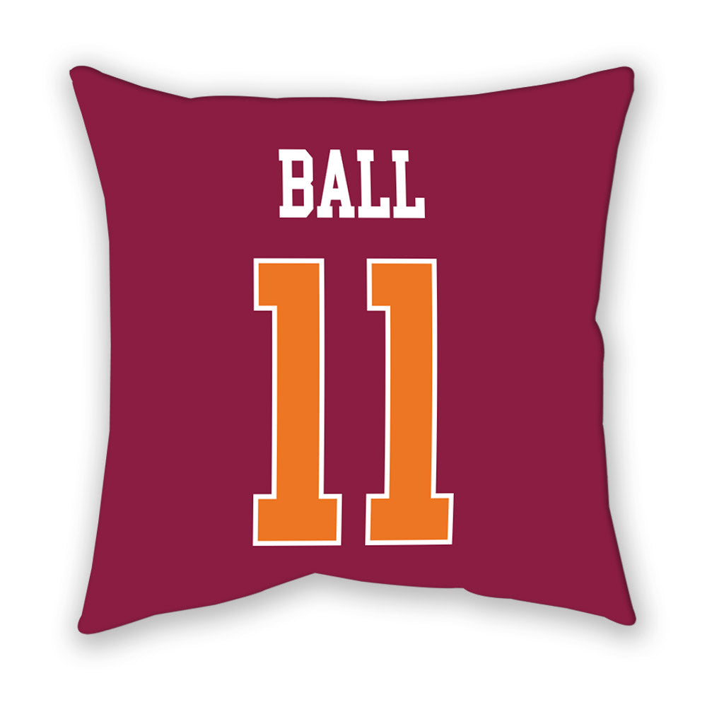 Virginia Tech - NCAA Baseball : Ethan Ball - Pillow-1