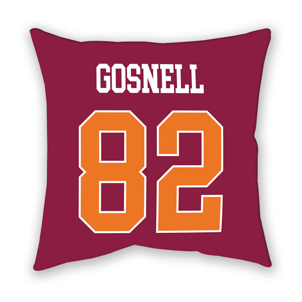 Virginia Tech - NCAA Football : Benji Gosnell - Pillow-1