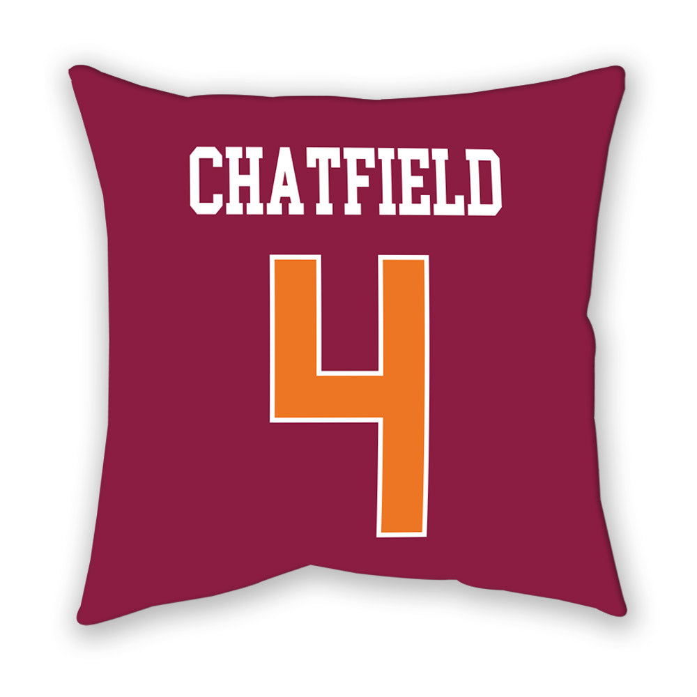 Virginia Tech - NCAA Softball : Michelle Chatfield - Pillow-1