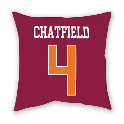 Virginia Tech - NCAA Softball : Michelle Chatfield - Pillow-1
