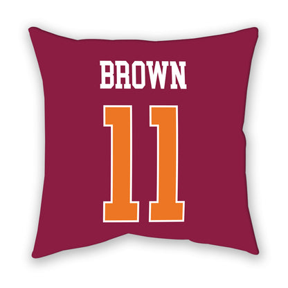 Virginia Tech - NCAA Football : Davion Brown - Pillow-1