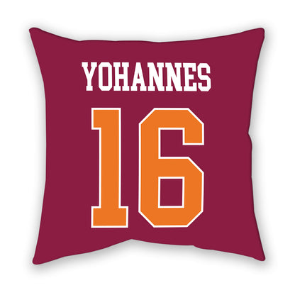 Virginia Tech - NCAA Men's Soccer : Mathias Yohannes - Pillow-1