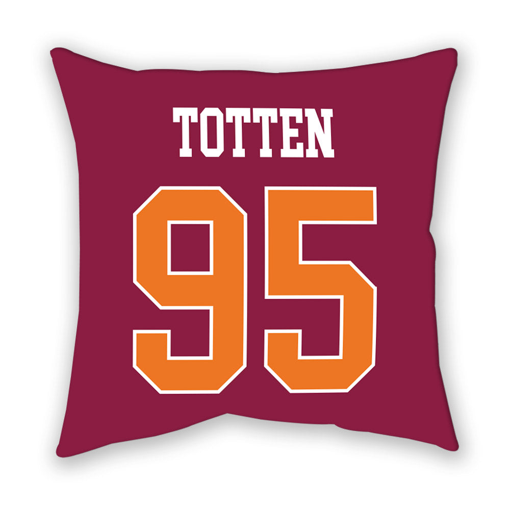 Virginia Tech - NCAA Football : Nathan Totten - Pillow-1