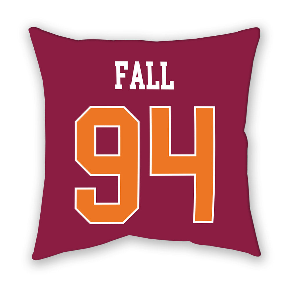 Virginia Tech - NCAA Football : Elhadj Fall - Pillow-1