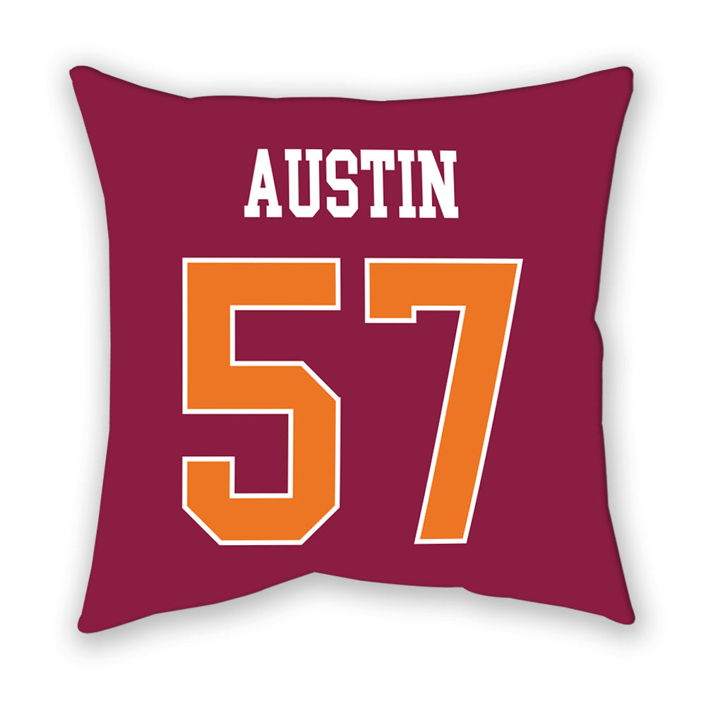 Virginia Tech - NCAA Football : Lucas Austin - Pillow-1