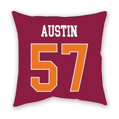 Virginia Tech - NCAA Football : Lucas Austin - Pillow-1