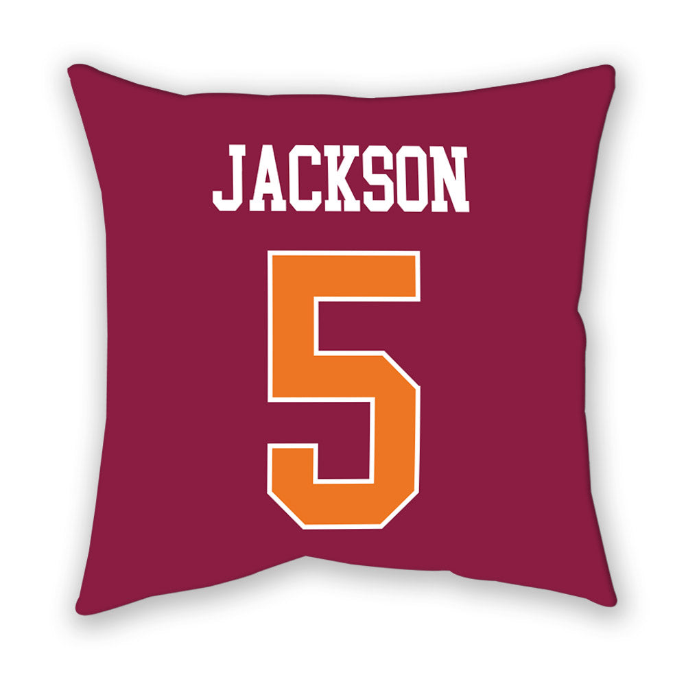 Virginia Tech - NCAA Football : Marlion Jackson - Pillow-1