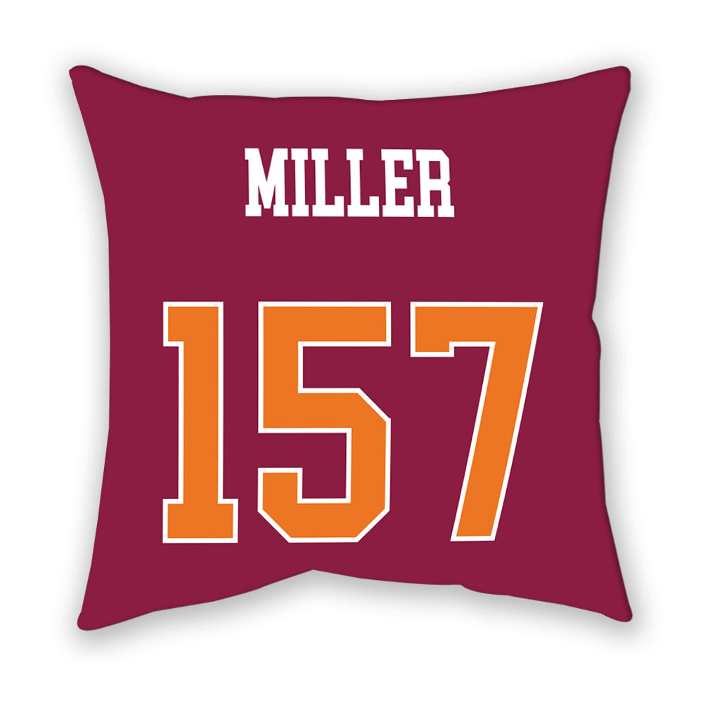 Virginia Tech - NCAA Wrestling : Ethen Miller - Pillow-1