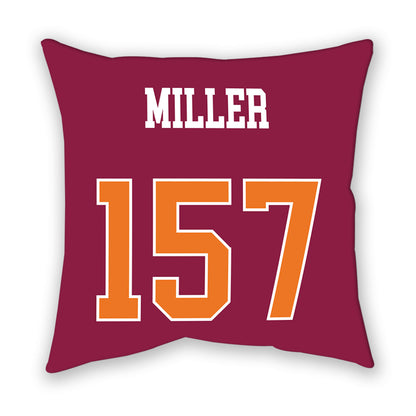 Virginia Tech - NCAA Wrestling : Ethen Miller - Pillow-1