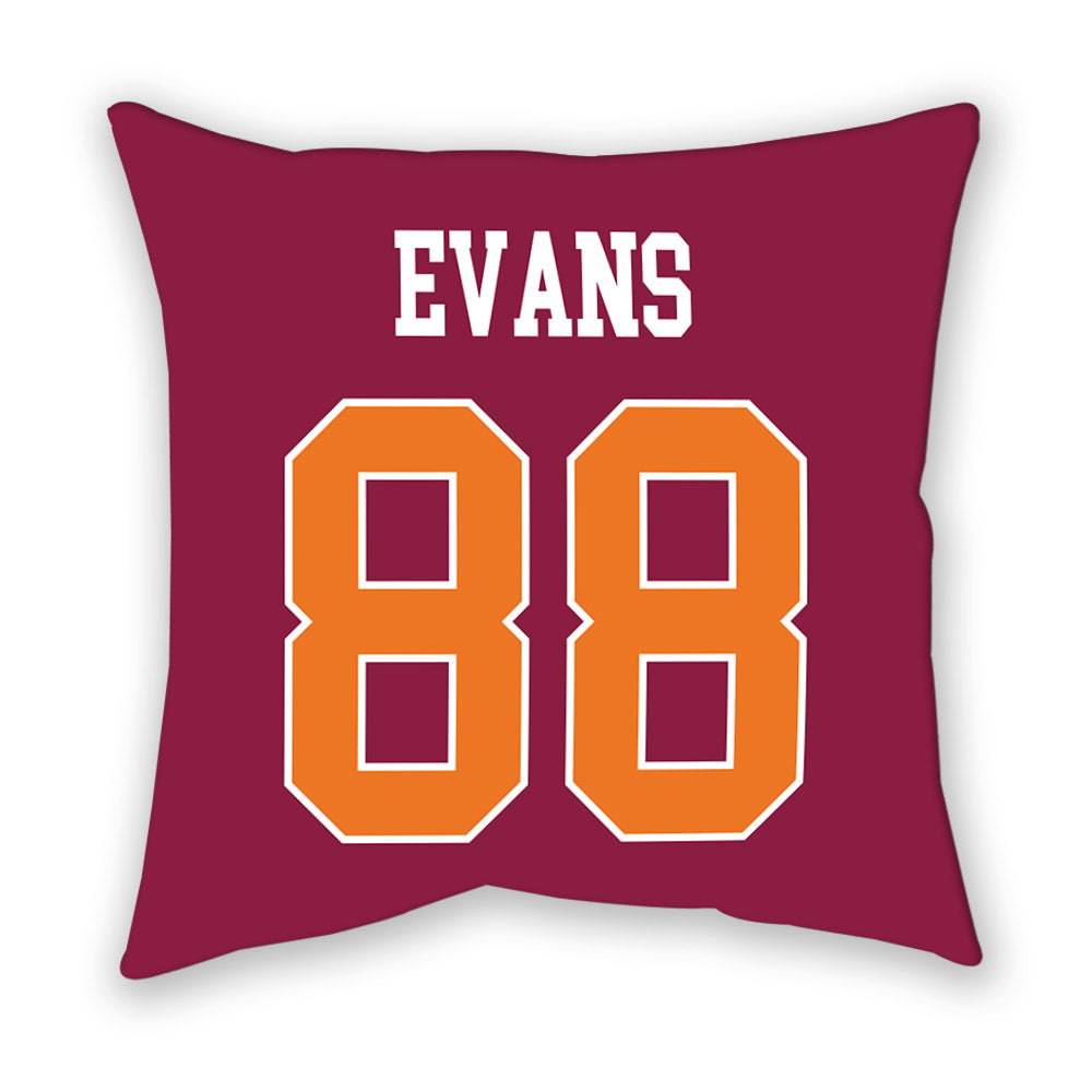Virginia Tech - NCAA Football : Christian Evans - Pillow-1
