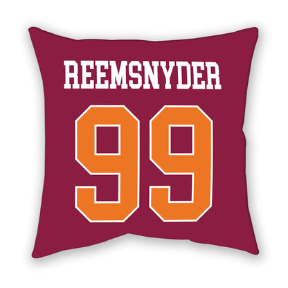 Virginia Tech - NCAA Football : Cole Reemsnyder - Pillow-1