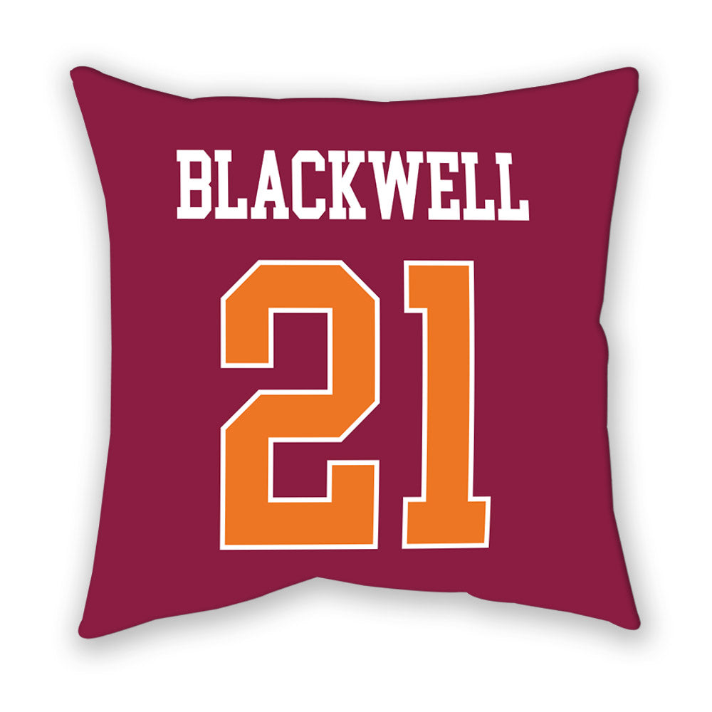 Virginia Tech - NCAA Softball : Lyla Blackwell - Pillow-1