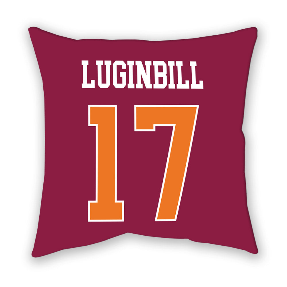 Virginia Tech - NCAA Softball : Haley Luginbill - Pillow-1