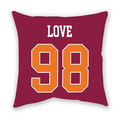 Virginia Tech - NCAA Football : Will Love - Pillow-1