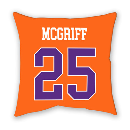 Clemson - NCAA Football : Keil McGriff - Pillow-1