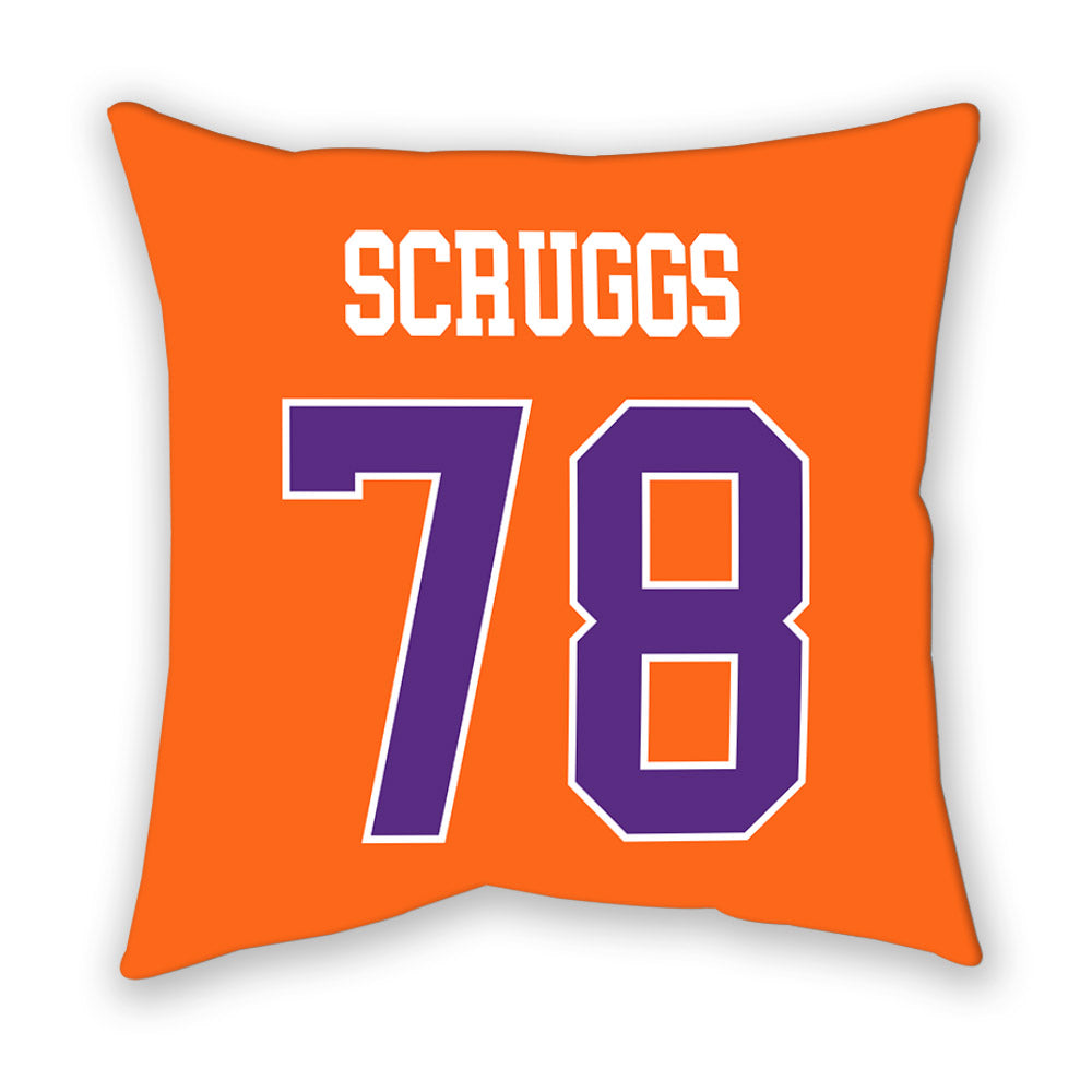 Clemson - NCAA Football : Carter Scruggs - Pillow-1