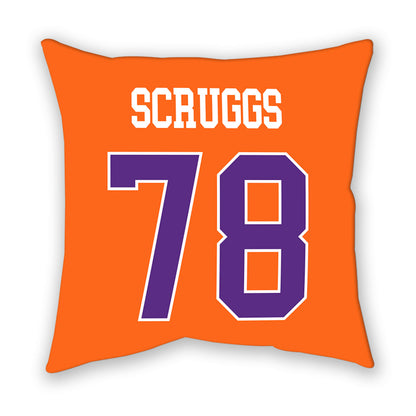 Clemson - NCAA Football : Carter Scruggs - Pillow-1