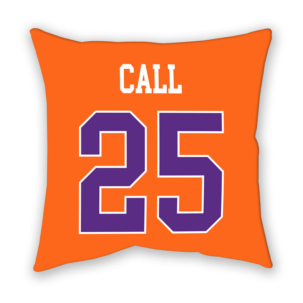 Clemson - NCAA Softball : Abbi Call - Pillow-1