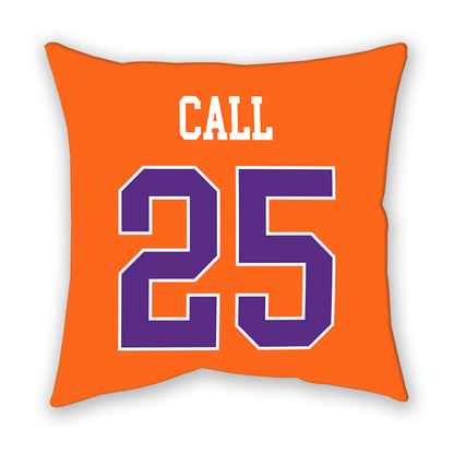 Clemson - NCAA Softball : Abbi Call - Pillow-1