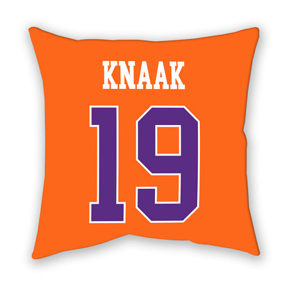 Clemson - NCAA Baseball : Aidan Knaak - Pillow-1