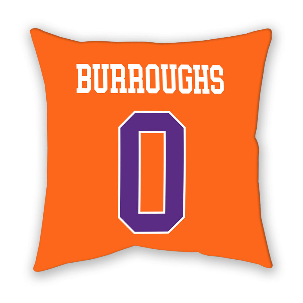 Clemson - NCAA Football : Naeem Burroughs - Pillow-1