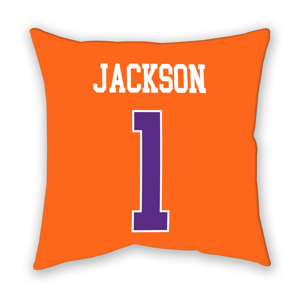 Clemson - NCAA Women's Basketball : Amaia Jackson - Pillow-1