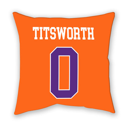 Clemson - NCAA Baseball : Drew Titsworth - Pillow-1