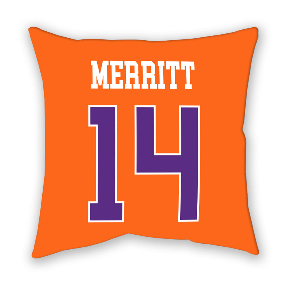 Clemson - NCAA Football : London Merritt - Pillow-1