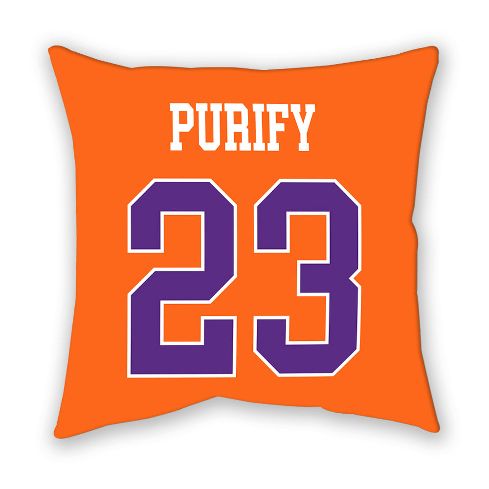 Clemson - NCAA Baseball : Jarren Purify - Pillow-1