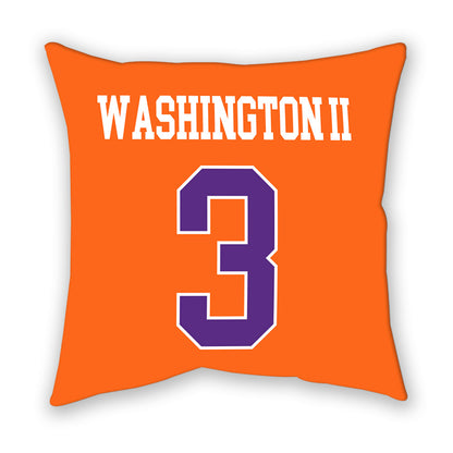 Clemson - NCAA Football : Elliot Washington II - Pillow-1