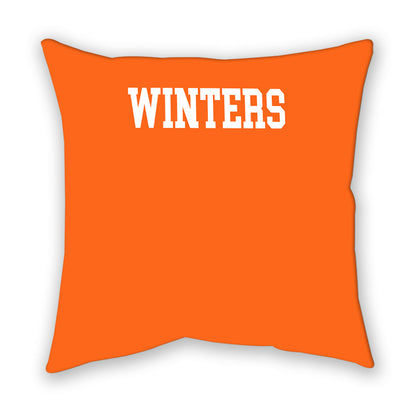Clemson - NCAA Men's Golf : Wes Winters - Pillow-1