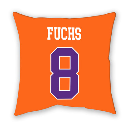 Clemson - NCAA Men's Basketball : David Fuchs - Pillow-1