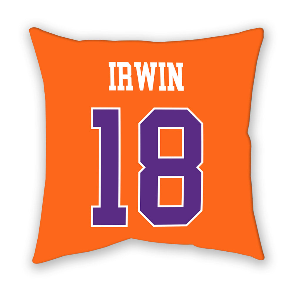 Clemson - NCAA Women's Volleyball : Alyssa Irwin - Pillow-1