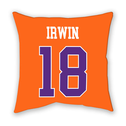 Clemson - NCAA Women's Volleyball : Alyssa Irwin - Pillow-1