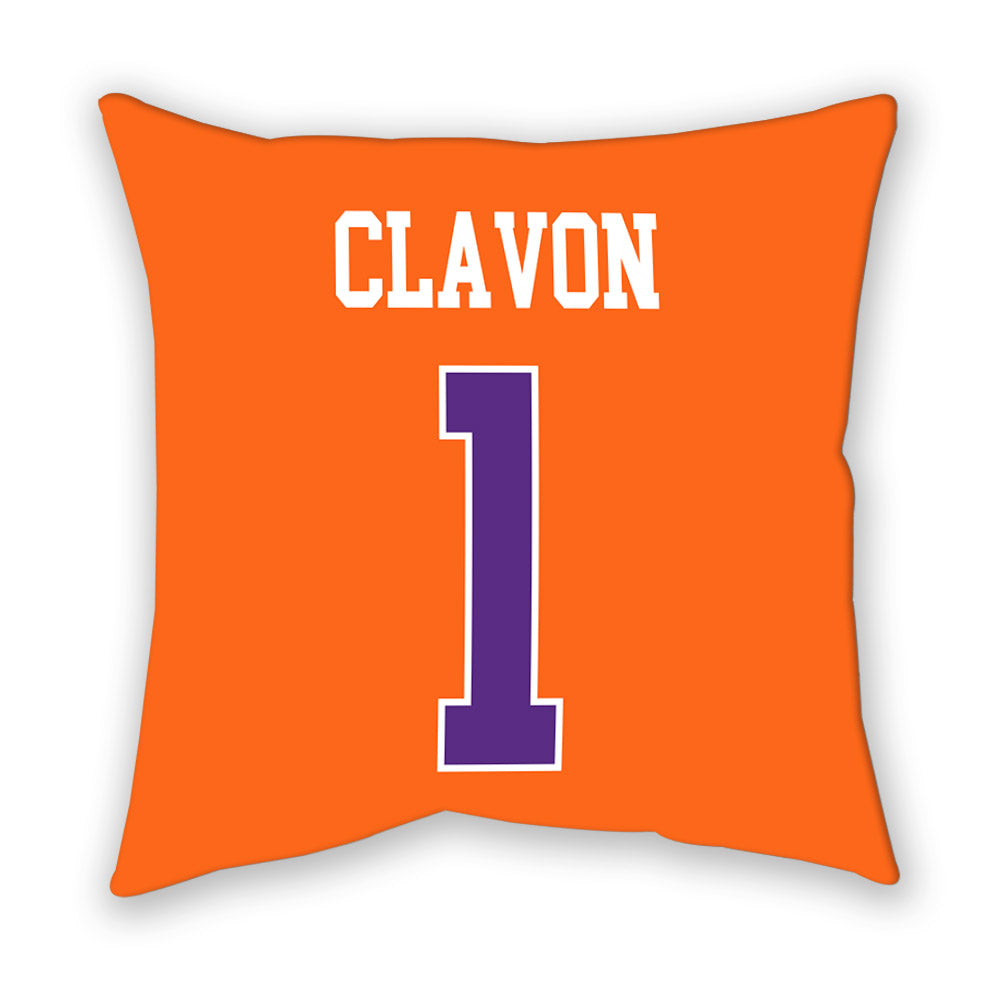 Clemson - NCAA Baseball : Bryce Clavon - Pillow-1