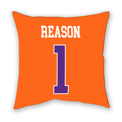 Clemson - NCAA Women's Soccer : Nona Reason - Pillow-1
