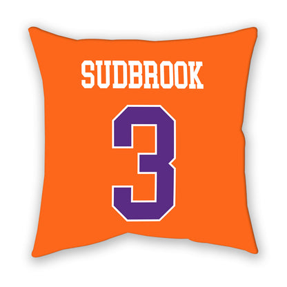 Clemson - NCAA Baseball : Troy Sudbrook - Pillow-1