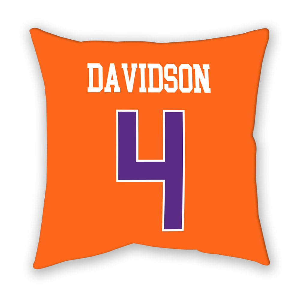 Clemson - NCAA Men's Basketball : Blake Davidson - Pillow-1