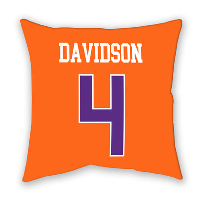 Clemson - NCAA Men's Basketball : Blake Davidson - Pillow-1