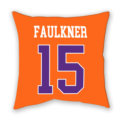 Clemson - NCAA Men's Basketball : Dylan Faulkner - Pillow-1