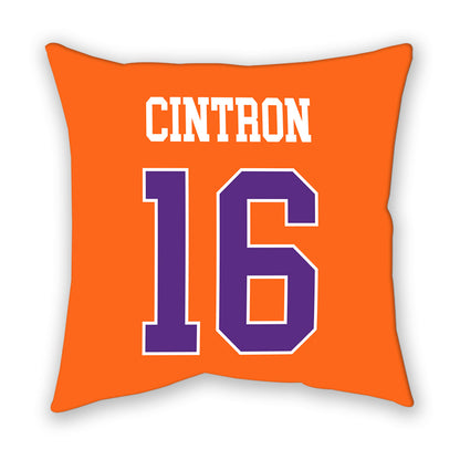 Clemson - NCAA Softball : Macey Cintron - Pillow-1