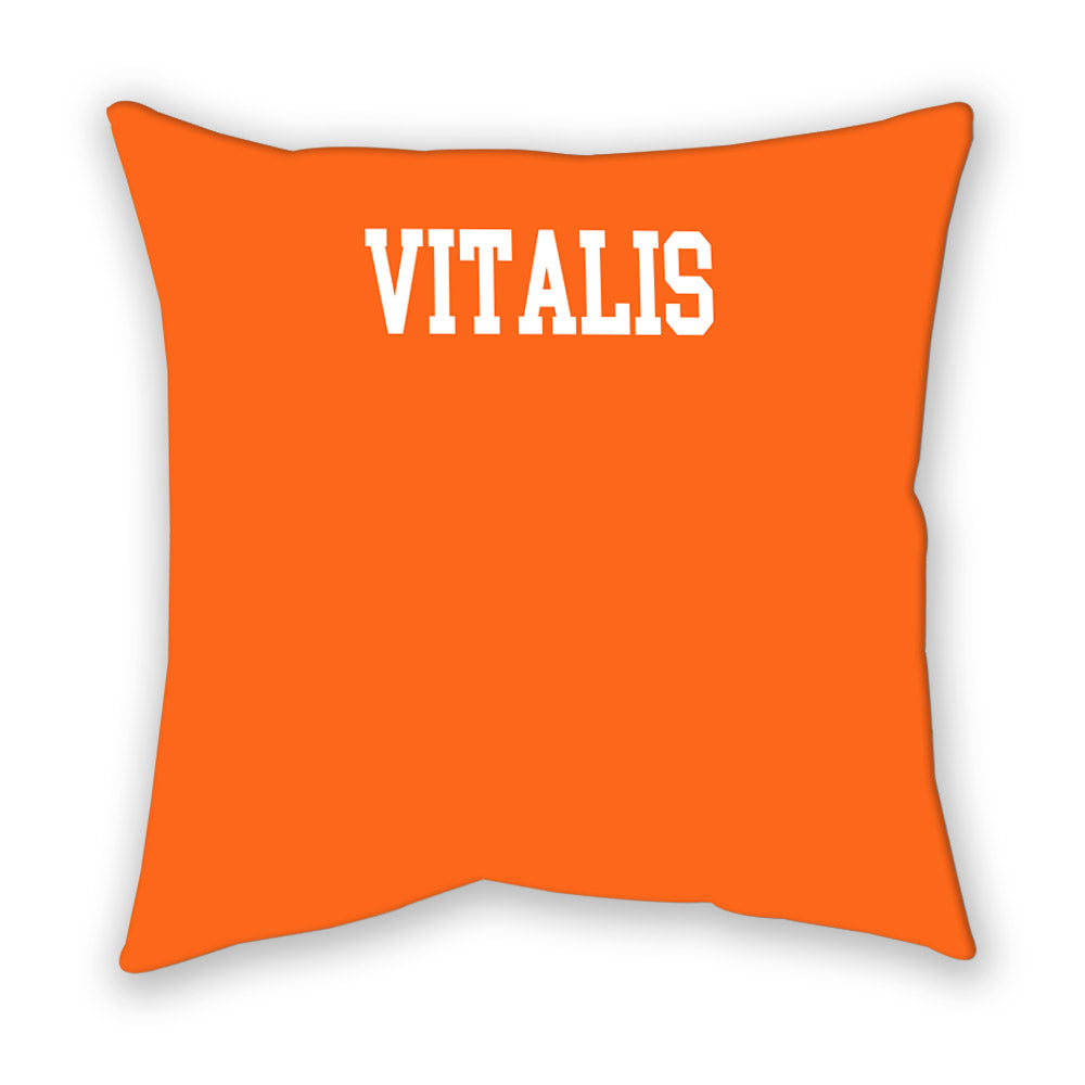 Clemson - NCAA Men's Track & Field : Khailan Vitalis - Pillow-1